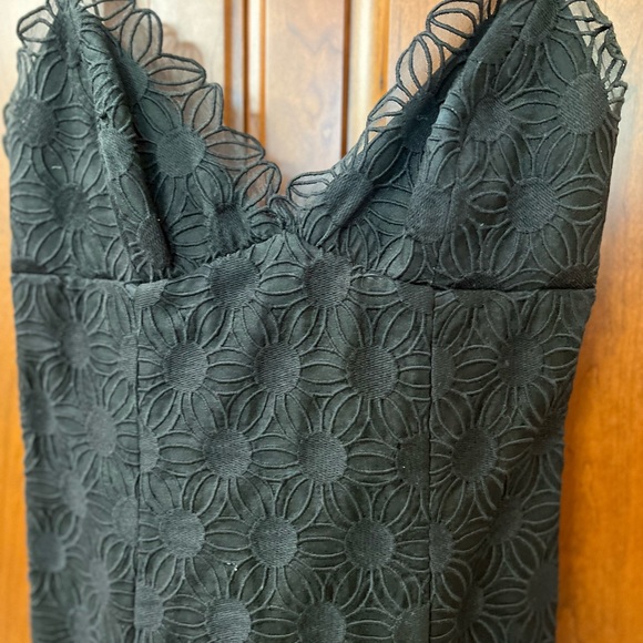 Milly Black Lace cocktail dress - Picture 2 of 4